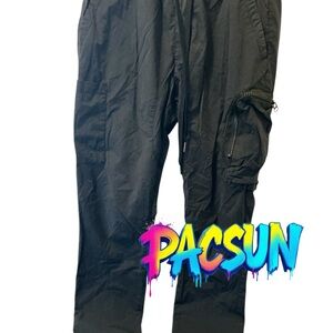 PacSun Men's Black Cargo Pants